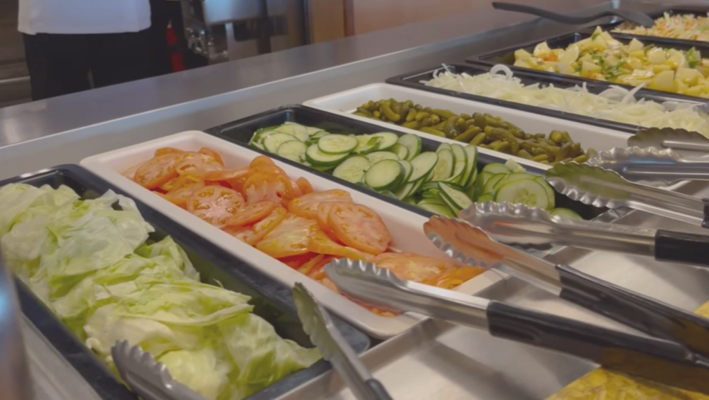embarkation day buffet