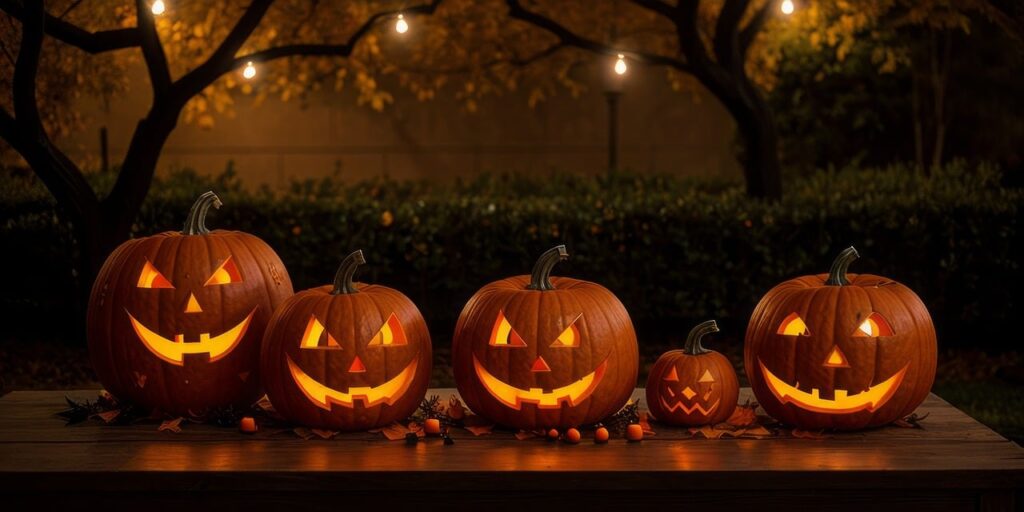 jack o lanterns -halloween decorations
