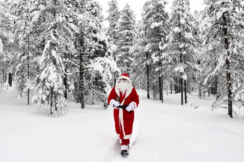 santa rovaniemi visits