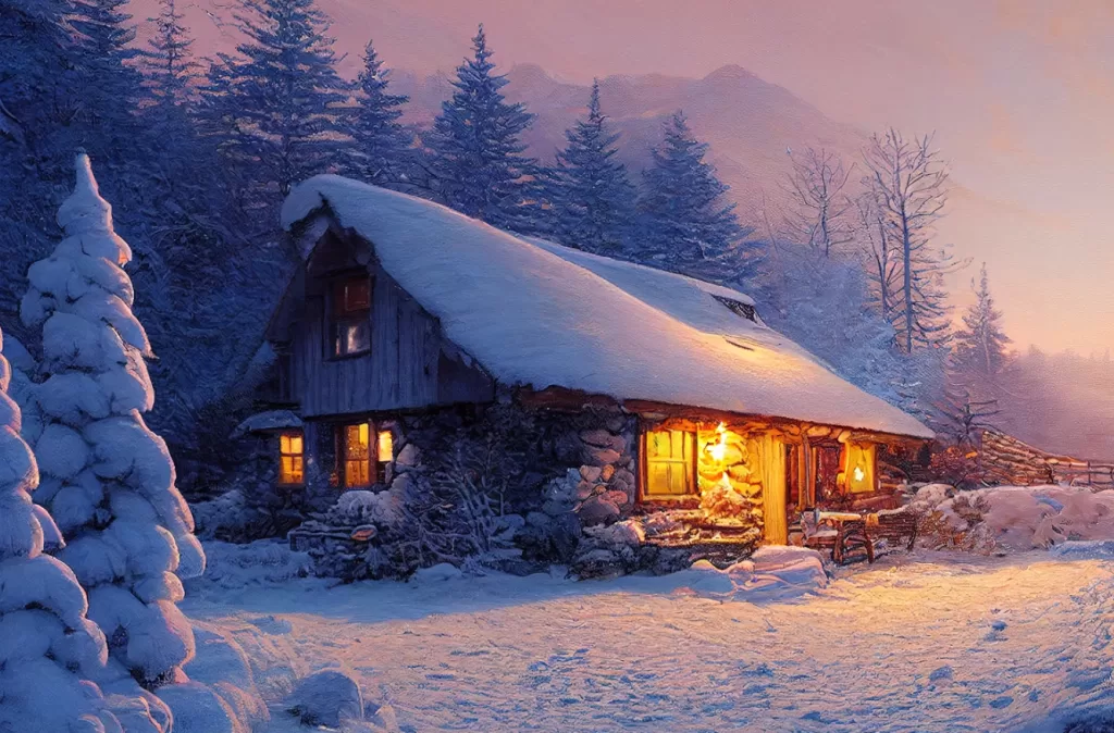 winter scenes for family