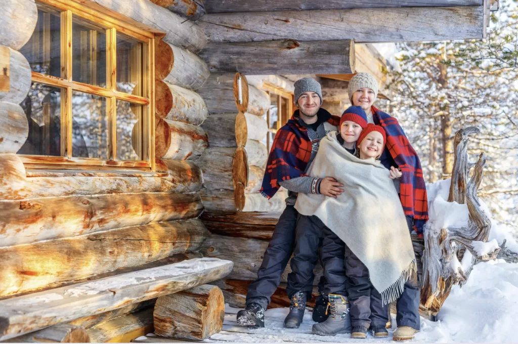 winter scenes for family