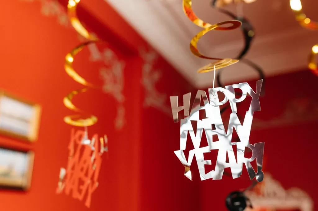 new year decorations
