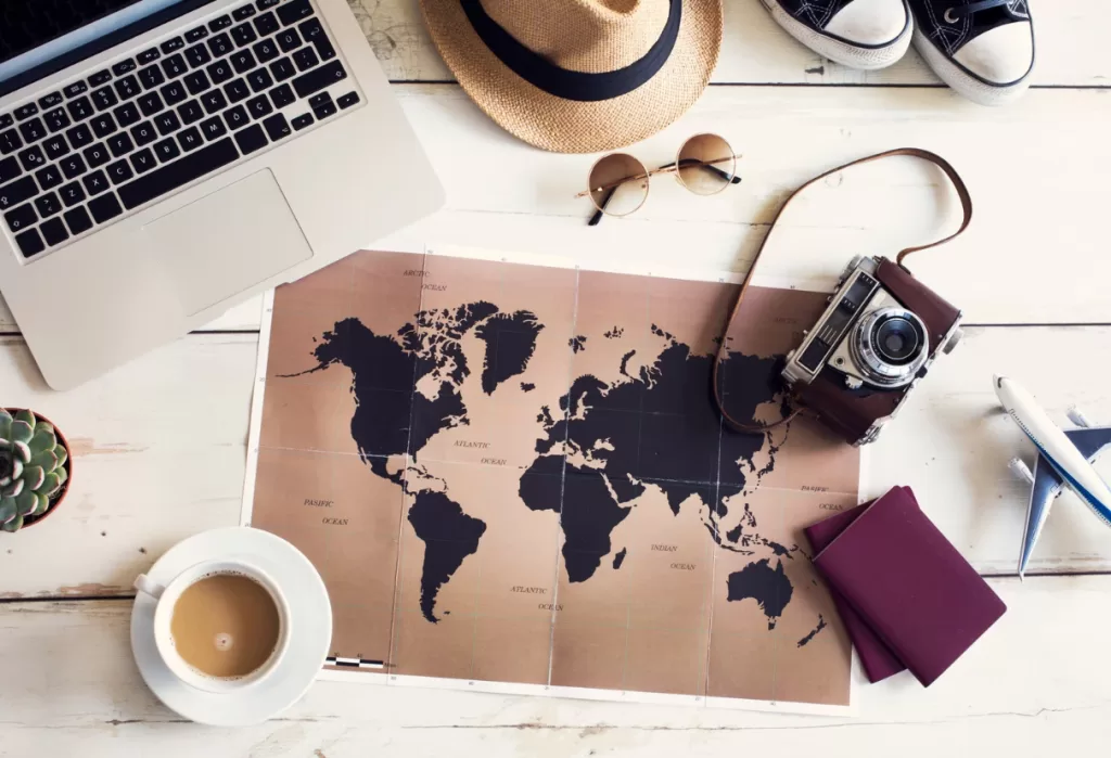 creating a travel vision board