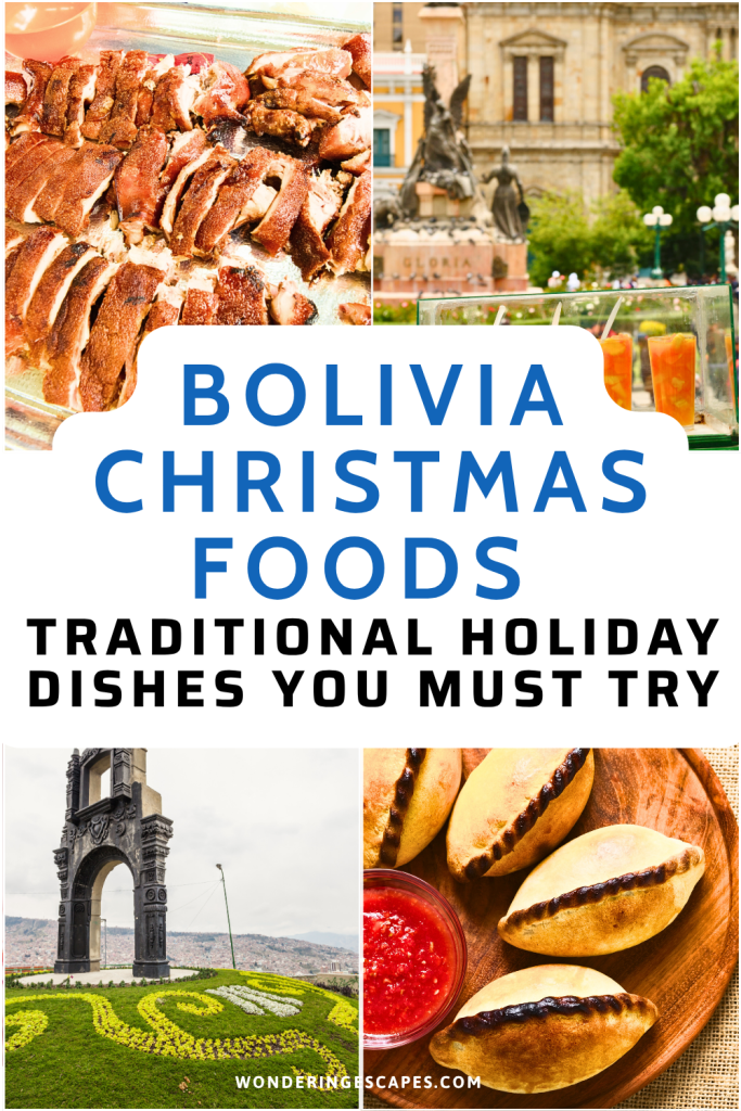 Bolivia Christmas Foods
