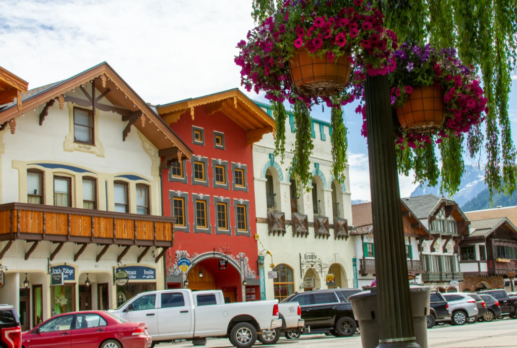 Main Street in Leavenworth, WA