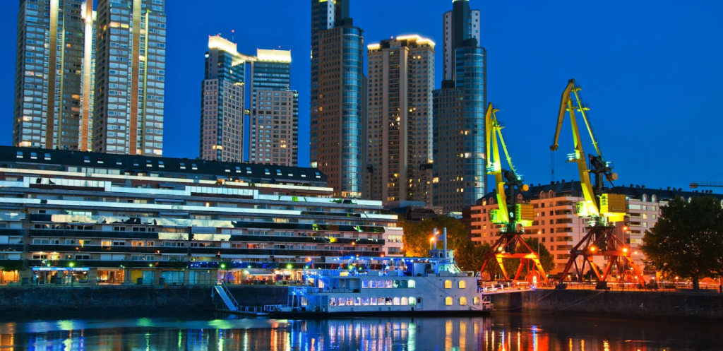 Puerto Madero Waterfront in Buenos Aires