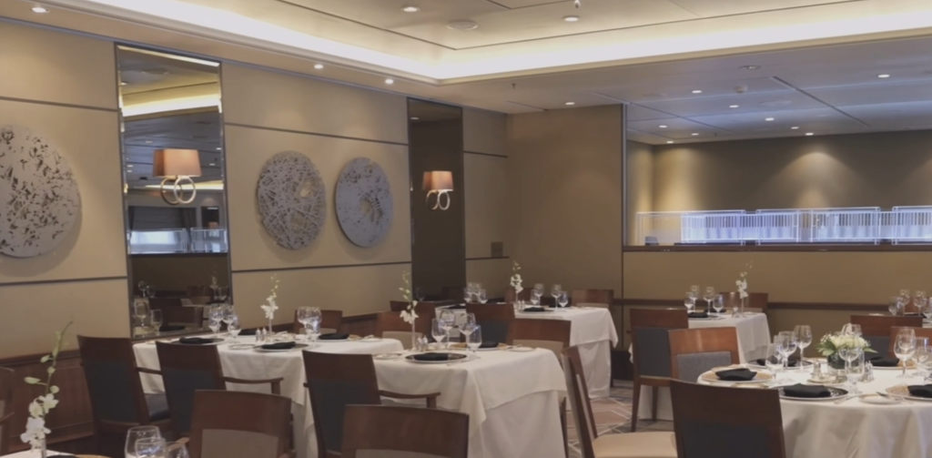 Princess Grill in Cunard Cruise Line