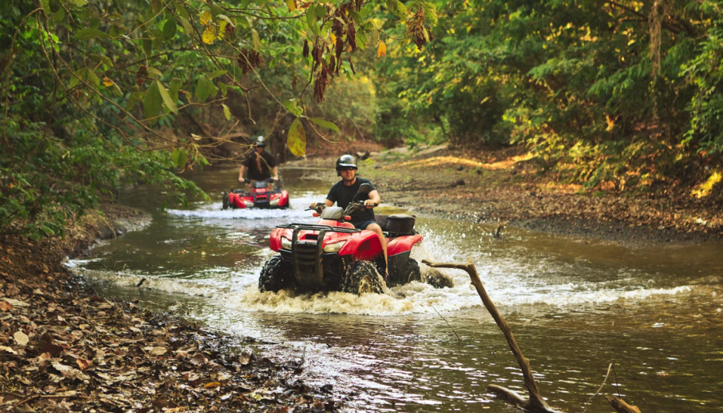 Driving four wheelers in Costa Rica